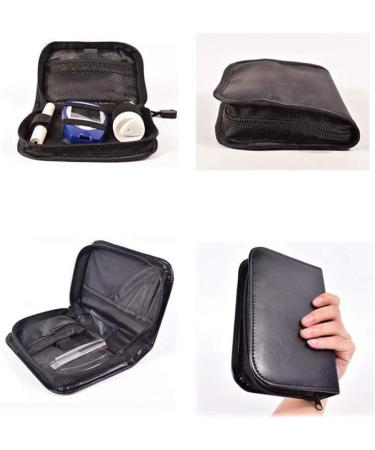 ARTIBETTER Blood Pressure Monitor Storage Case - Protective PU Box for Home and Travel (Black) - Buy Online on GoSupps.com