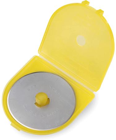 OLFA RB45-1 Tungsten Steel Rotary Cutter Blade - 45mm Replacement Blade for Crafts, Sewing, Quilting - Buy Online on GoSupps.com