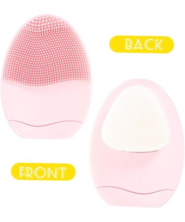 Ipetboom silicone face scrubber bath brush cobblestone cleansing brush double sided face washbasin pebble exfoliating facial brush shower face scrubber Man-made fiber plastic - Buy Online on GoSupps.com