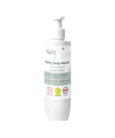 Naty Gel Lavant B b 240 ml Origine Naturelle Non irritant pour les yeux Sans Parfum Sans SLS/SLES Test Dermatologique Vegan Certifi COSMOS Natural Pour Peaux Sensibles 240 ml (Lot de 1)