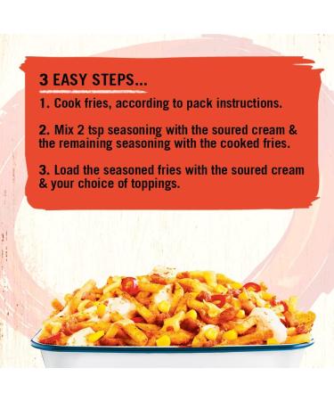 Schwartz Loaded Fries Texan BBQ Seasoning - 20g - Buy Online on GoSupps.com