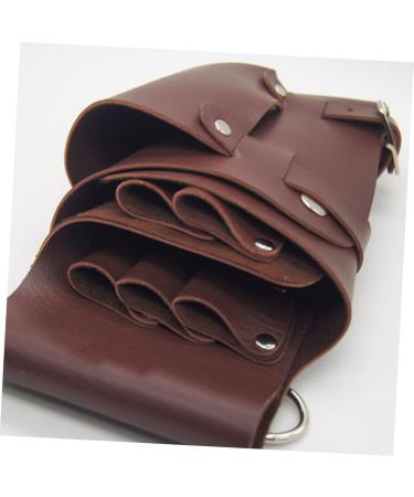 Professional Hair Clipper for Hairdressers & Barbers | Medium Brown Tool Organizer with Waist Belt & Scissor Holder - Buy Online on GoSupps.com