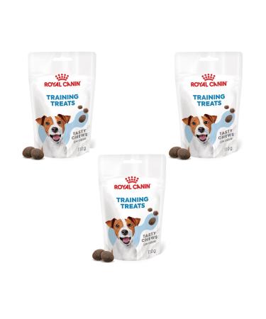 Royal Canin Training Treats | Pack of 3 | 3 x 110 g | Snacks for Dogs of All Sizes & Breeds | In Practical Resealable Bag | From 6 Months of Life | With Poultry