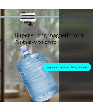 Glass Cleaner Artifact Household Double-Sided Wiping Magnetic Hollow Window Scraping Water Glass Cleaner - Buy Online on GoSupps.com