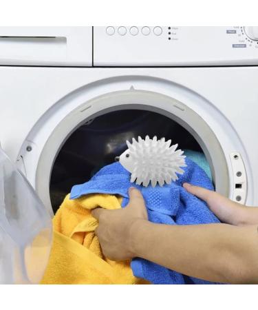 RENHUAVOY 4pcs Dryer Balls Reusable Tumble Dryer Hedgehog Dryer Balls Fabric Softener Ball Clothes Will Come Out Soft Fluffy Fewer Wrinkles and Less Static Cling - Buy Online on GoSupps.com