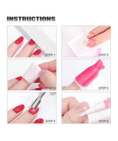 Sularpek 650 Pcs Nail Wipes Cotton Pads for Gel Polish Removal with Cuticle Pusher - Lint Free Nail Art Polish Remover - Buy Online on GoSupps.com