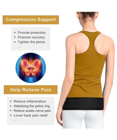 Iliosakralg rtel f r Schwangerschaft - Stabilisiere ISG & Linderung der Ischiasnerven | Ezweiji R ckenbandage mit 2-Schichten Klettverschluss - Buy Online on GoSupps.com