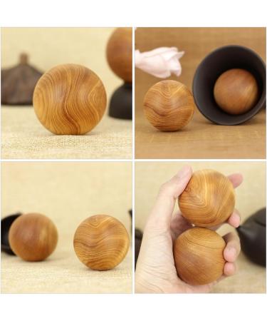 Healeeved Wooden Massage Balls - Foot Massager Baoding Balls & Hand Trainer for Meditation - Buy Online on GoSupps.com