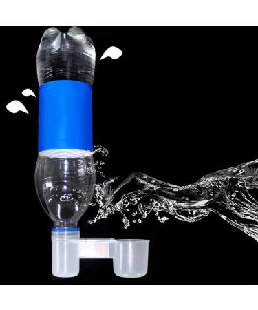 PSOP 10-Pack Bird Water Drinker Cups | Plastic Pigeon & Parrot Feeders | Cola Bottle Style Soda Pop Waterers - Buy Online on GoSupps.com