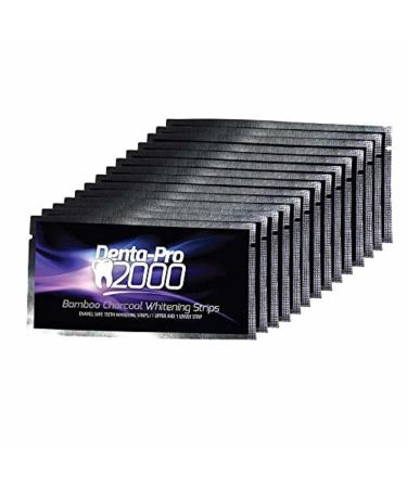 Teeth Whitening Activated Bamboo Charcoal Strips - Instant Results No Mess | International Shipping - Buy Online on GoSupps.com