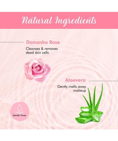 Nature Essence Natural Refreshing Rose Toner 100 ml Rose Water Based with Pump for Spray - Buy Online on GoSupps.com