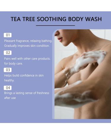  yxcully Gentle cleansing tea tree foaming bath for men and women nourishes and improves dry skin promotes healthy skin and feet suitable for all skin types (2 pcs) - Buy Online on GoSupps.com