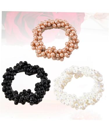 Beaupretty Hair Holder Ring Set headpiece for women beaded elastic hair s for women hair ties for women beaded hair ring head s for womens for womens hair rubber Rubber Hair Rope - Buy Online on GoSupps.com