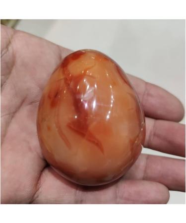 Crystal 1pc Stones 45mm Carnelian Agate Stones Orange Red Natural Sparkling Crystal Stone - Buy Online on GoSupps.com