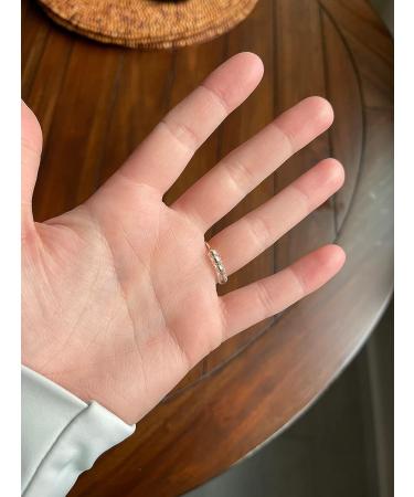 Ring Size Adjuster 12 Pack for Loose Rings - Invisible Ring Guard for Men and Women - 2 Sizes for Different Band widths - Buy Online on GoSupps.com