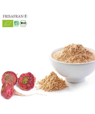  FRISAFRAN FRISAFRAN | Organic Red Maca Powder 200g | Ground Red Maca | Red Maca Powder | Superfood | Energizing | Natural and Pure Maca | Vitamins | Hormone Regulator | Vegan and Gluten Free - Buy Online on GoSupps.com