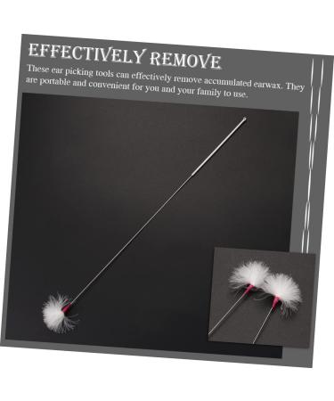 ZUNOXAZ 4pcs Handle Ear Tools Gentle Ear Cleaning Sticks Goose for Family Travel - Buy Online on GoSupps.com