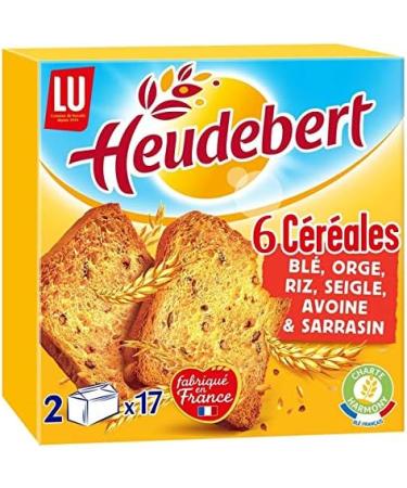 Lu Heudebert Biscotte Cereal 300 g Pack of 4 - Buy Online on GoSupps.com