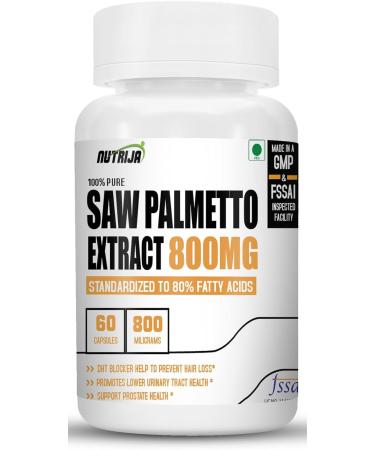 Saw Palmetto Extract 800MG (120 Capsules) 120 Count (Pack of 1)