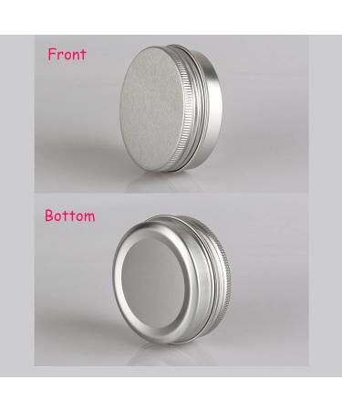 Buy 24-Pack 40ml Silver Aluminum Screw Cap Containers - Ideal for Cosmetics | International Shipping - Buy Online on GoSupps.com
