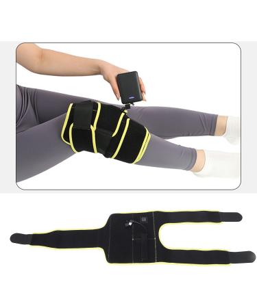Adjustable Carbon Fiber Heated Knee Pad | Electric Support for Pain Relief | Ideal for Seniors & Joint Relaxation - Buy Online on GoSupps.com