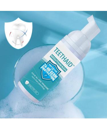 Teethaid Mouthwash & Tooth Whitening Toothpaste (3PCs) | Fresh Breath & Dental Health - Optimal Oral Care - Buy Online on GoSupps.com