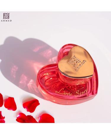 AHMED LOVE STORY Perfume for Women a 60mL Oriental fragrance with Sultry Fruity Top Floral Heart and a Vanilla Musk and Sandalwood Base Al Maghribi Arabian Oud - Buy Online on GoSupps.com