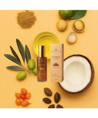 Radiant Glow Body Shimmer Lightweight Illuminating Body Moisturizer for a Sun-Kissed Look Hydrating - Buy Online on GoSupps.com