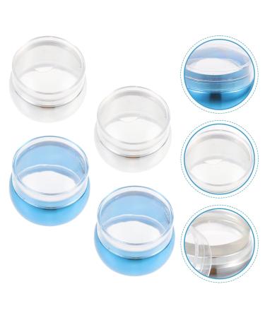 2 Sets Nail Stamp Manicure Kit - French Tip Silicone Stamper DIY Nail Beauty Accessories - Durable PVC Templates & Scraper - Buy Online on GoSupps.com