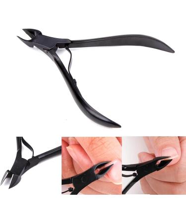 Nail Clipper Professional Nail Art Cuticle Nipper Clipper Edge Cutter Toenail Toe Ingrown Dead Skin Scissor Stainless Steel Manicure Pedicure (Color : D) - Buy Online on GoSupps.com