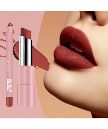 Tinted Lip Balm | Waterproof Nourishing and Plumping Lip Balm Non-Sticky Matte Finish for Young Women Night and Cold Winter - Buy Online on GoSupps.com