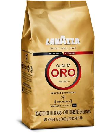 Lavazza Espresso Qualita Oro Beans 1000gm & Espresso Gran Crema Beans 1000gm(Packaging May Vary) - Buy Online on GoSupps.com