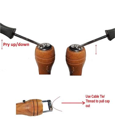 Swift Stitch Hand Sewing Awl Kit for Leather Canvas Repair - Non-Waxed Beige Thread - Buy Online on GoSupps.com