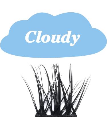 84 Pcs Cloudy D-12mm Lash Clusters - DIY Eyelash Extensions for Individual Lashes with Thin Band - Soft and Natural Look - Buy Online on GoSupps.com
