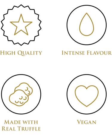TruffleHunter - Black Truffle Hot Sauce - Gourmet Spicy Food Condiment - 250ml - Buy Online on GoSupps.com