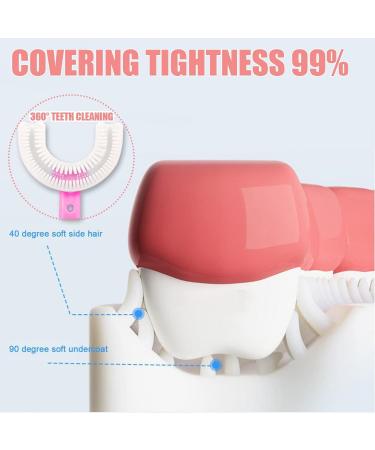 4Pack Kids Toothbrush Food Grade Soft Silicone Brush Head 360 degree Oral Teeth Cleaning Full Mouth Toothbrush Design for Toddlers and Children - Buy Online on GoSupps.com