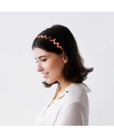 Caskrin 3 Pack Resin Teeth Hair Bands + Plastic Tooth Comb Headband Set for Non-Slip Style - Women Men Hair Accessories - Buy Online on GoSupps.com