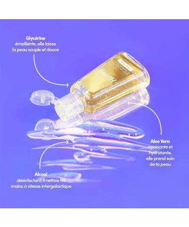 Gel Mains Glitter Fever (30ml x 3) Format Voyage Formule Douce et Hydratante Base d'Ingr dients Naturels Trio Glitter Fever - Buy Online on GoSupps.com