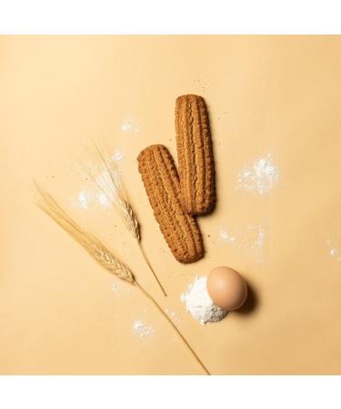  Cavanna Cavanna Whole sugar-free cookies individually wrapped 30 g - High in fibre (display 30 pieces) - Made in Italy - Buy Online on GoSupps.com