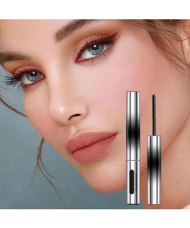  LINGJIONG metal curling waterproof mascara long lasting no burrs for summer party dating shopping office and daily life - Buy Online on GoSupps.com