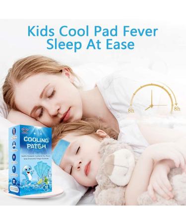 12 Sheets Cooling Patches for Fever Discomfort & Pain Relief - Soothe Headache & Reduce Fever - Pack of 12 - Buy Online on GoSupps.com