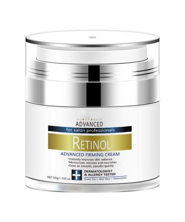 Retinol Firming Cream Retinol Cream with Aloe Vera and Chamomile Extract Improve Fine Lines and Sagging Skin Increases Skin Elasticity Moisturizing Skin Locks in Moisture Unisex