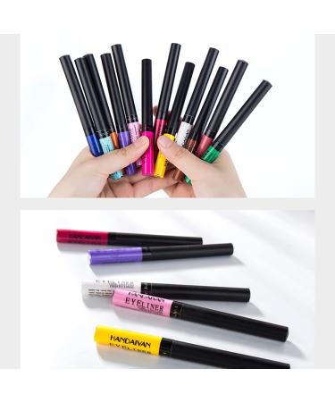 Liquid Eyeliner Set - 12 Matte Colors Highly Pigmented & Smudge-Free | International Shipping - Buy Online on GoSupps.com