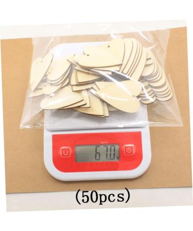 LIFKOME 50pcs Heart Shaped Earrings Wooden Eardrop Ear Accessories Casual Jewelry Party Ear Ornament Earring Studs for Women for Women Fashion and Attractive - Buy Online on GoSupps.com