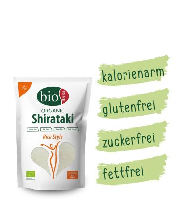 Bioasia Bio Shirataki Rice - Low Calorie Sugar & Gluten-Free Konjak Flour Rice (2-Pack) - 270g - Buy Online on GoSupps.com