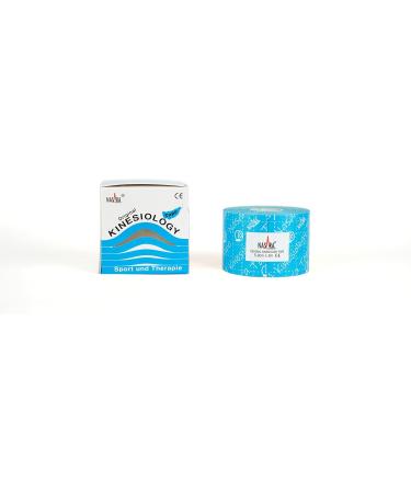 Nasara Original Kinesiology Tape - 5cm x 5m Turquoise | Ideal for Sports & Physiotherapy - Fast International Shipping - Buy Online on GoSupps.com