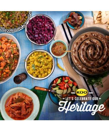 Koo Chakalaka - Mild and Spicy 400g (Pack of 4) - Authentic South African Flavor - Buy Online on GoSupps.com