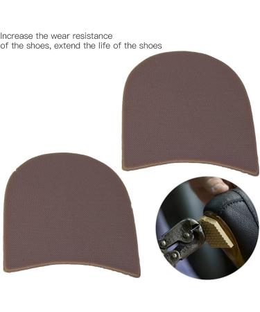Rubber Anti-Slip Half Shoe Sole Pads - Thicken Sole Pad for DIY Shoe Repair (Brown) - Buy Online on GoSupps.com