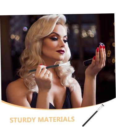 Healeved portable nose brush makeup brushes brush for nose contour contour brush 18.50X1.00X1.00CM Black - Buy Online on GoSupps.com