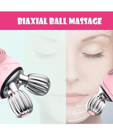 Facial Cleansing Brush - Sonic Silicone Exfoliating Beauty Equipment IPX6 Waterproof USB Rechargeble Face Scrubber Brush for Deep Cleanning Face Scrubbers Pink - Buy Online on GoSupps.com